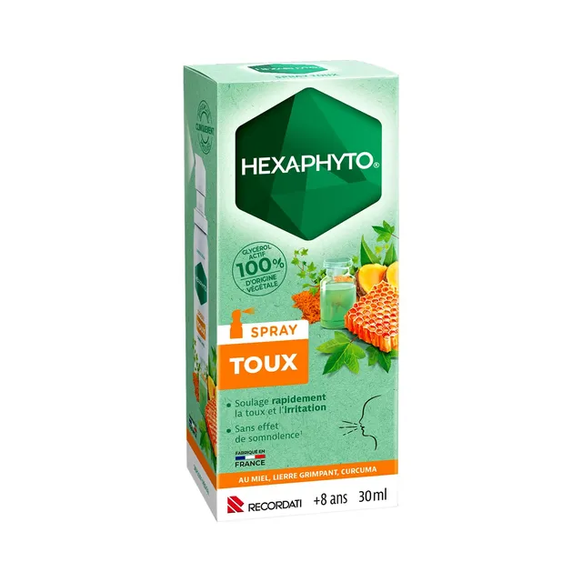 Hexaphyto Spray Hexaphyto spray toux miel 30 ml lot de 1